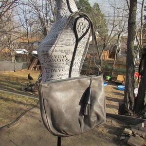 Marco Avane Gray Crossbody 2 Way Bag